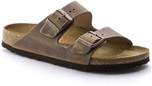 Birkenstock womens unisex-adult Arizona High Arch Arizona High Arch Brown Size: 6-6.5