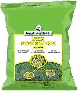 Jonathan Green (11457) Lawn Moss Control - Pesticide for Lawns (5,000 Sq. Ft.)