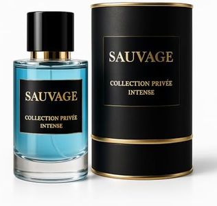 Extrait de Parfum Homme 50ml - Sauvage Collection Privée Intense | Parfum Longue Tenue, Notes Épicées et Boisées | Élégance Masculine et Charisme