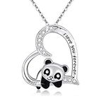 Panda Necklace 925 Sterling Silver 