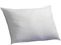 Exquisite Hotel Luxury Plush Down-Alternative Firm Hotel Pillow, Standard Size, Hypoallergenic Gel Pillow, Peachy FIRM Microfiber Gusseted shell - Best Pillow for Side Sleepers and Back Sleepers