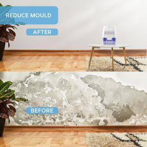 MONHOUSE Portable Dehumidifier 600ml – Compact Moisture Absorber