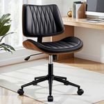 Ergonomic Armless Office Desk Chair