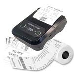 Bluetooth Thermal Receipt Printer, Support BT and USB Cable Connection, Portable and Lightweight, Easy to Carry – (2 Inch)