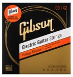 Gibson SEG-HVR9 Vintage Reissue Electric Guitar Strings 9-42, Ultra-Light