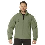 Rothco Special Ops Soft Shell Jacket - Unbeatable Weather Defense and Tactical Versatility, Olive Drab, M