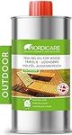 Nordicare Sealing Wood Oil for Outdoor Garden Furniture - Teak Oil for Garden Furniture - Suitable for All Outdoor Types of Wood, Danish Oil for Wood Exterior Protection - Easy to Apply (500ml)