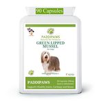 Green Lipped Mussel for Dogs with added Vitamin C - Natural Dog Joint Supplements - Stiff Joints relief Dogs - Hip and Joint care for Dogs - 90 Twist and Sprinkle Capsule 500mg