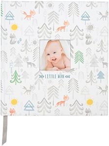 C.R. Gibson Little Man Perfect-Bound Memory Book for Newborn and Baby Boys, 9.5" x 10"