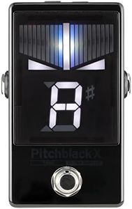 Korg Pitchblack X, 1/4" Jack Guitar Pedal Tuner (PBX)