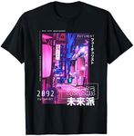 Japanese Street Cyberpunk Tokyo Streetwear Aesthetic Graphic T-Shirt