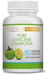 Maximum Slim 100% Pure Garcinia Cambogia Supplement - HCA Extract - Weight Support Formula for Men & Women - Non-GMO, Gluten Free - 60 Capsules