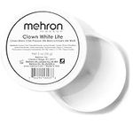 Mehron Makeup Clown White Lite Professional Makeup (2 oz)