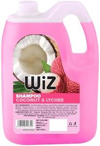 Wiz Coconut & Lychee Shampoo 5L Refill Pack Can | Moisturizing Hair Care with Pure Coconut & Lychee Extracts for Silky Smooth Hair