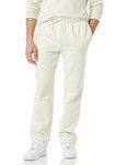 Amazon Essentials Men's Fleece Sweatpant (Available in Big & Tall), Off-White, Medium