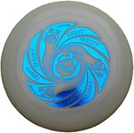 Discraft Ultimate Frisbee Ultra Star GHOST NIGHT GLOW Blue