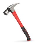 TEKTON 30325 Jacketed Fiberglass Magnetic Head Rip Hammer, 22-Ounce