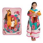 Franco Throw, Micro-Raschel, Spirit Riding Free, 46 in x 60 in