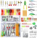 327PCS Fishing Lure Tackle Bait Kit