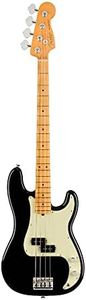 Fender American Professional II Precision Bass, Black, Maple Fingerboard