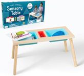 Chuckle & Roar - Play and Create Sensory Table - Indoor Mess Free Fun - Sensory and Tactile Engagement - Great for Preschoolers - Ages 3 and Up