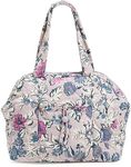 Vera Bradley Featherweight Tote Bag, Fresh-cut Floral Lavender, One Size