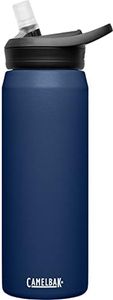 CamelBak Eddy+ Water Bottle with Straw 25oz - Insulated Stainless Steel, Navy