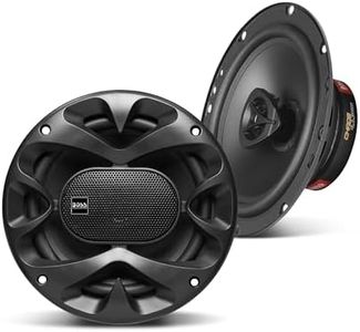 BOSS Audio Systems CH6520B Chaos Series 6.5 Inch Car Stereo Door Speakers - 250 Watts Max, 2 Way, Full Range Audio, 1 Inch Tweeter, Coaxial, Sold in Pairs