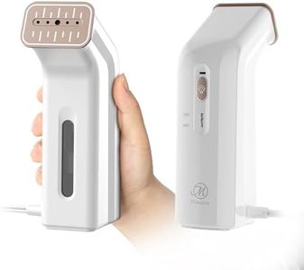 Portable Travel Steamer for Clothes,Dual Voltage & Wrong Voltage Alarm,100-240V Steamer & Iron 2 In 1,Integrated Large 170ml Tank Travel size,12-Min Continuous Steam,Fast Handheld Wrinkle Remover
