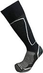 Ultimate Socks Mens Midweight Merino Wool Ski Snowboard Warm Socks Black Medium 6-8.5