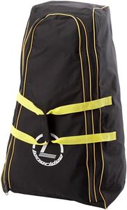 Longridge Bolsa de almacenamiento para carrito de golf Deluxe Pull - Negro/Amarillo