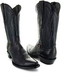 Soto Boots Mens Burnished Snip Toe 