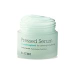 BLITHE Pressed Serum Crystal Iceplant Cooling Face Moisturizer Gel - Instant Relief & Hydration of Irritated Heated Skin with Eucalyptus, 0.67 Fl Oz