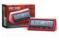 DGT 3000 Abstract Digital Chess Clock (Multicolour, 130 x 30 mm) for 4 years and up