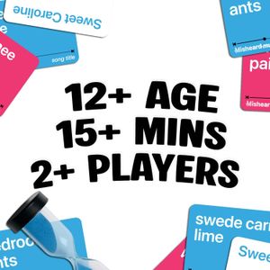 Lucky Egg Misheard Music Game – Party Card Game for Adults & Teens