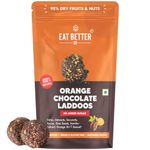 EAT BETTER CO - Better Laddoos - Orange & Chocolate - Delicious Sugar-Free Laddoos | Energy-Bar Replacement | Dry-Fruit Laddoo | High Protein And Instant Energy - Pack Of 20 - 200 Gm