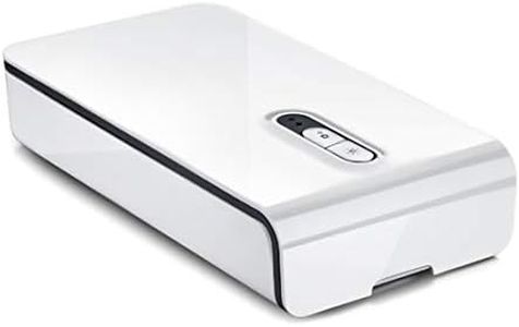 Mitsuru UV Smartphone Sanitizer, Mobile Phone Disinfector + Charger Compatible with iPhone 8/X/11/Pro, Galaxy S7/ S8/ S9/ S10/ S20 / S20+ and others Jewelry, Watches - White