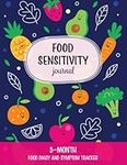 Food Sensitivity Journal: Cute 3-Month Food Diary and Symptom Tracker, Low-FODMAP Food Diary, IBS Diet Notebook, Food Allergy Logbook