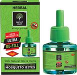 Night Out Herbal-Anti Mosquito-Ultra Refill Without Repellent Machine, Ultra Liquid Power, Long-Lasting Protective Action Against Insect Bites - Pack of 8 Combo (45ml Each)