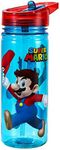 Zawadi Global Super Mario 580ml Water Bottle for Kids School Drinks Bottle Made of Durable Ecozen Reusable BPA Free