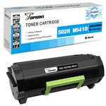 TOPRINT Compatible Toner Cartridge 502H 50F2H00 High Capacity 5000 Pages Black for Lexmark MS310d MS310dn MS312DN MS410d MS410dn MS415DN MS415dn MS510dn MS610de MS610dn MS610dte MS610dtn Printer