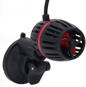 OVAQUIXI Fish Wave Maker, 4-Speed Adjustable Circulation Pump with Remote Silent, for 20 to 60cm Aquariums (Black)