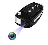 Hidden Portable Mini Spy Cameras - Full HD 1080P Car Key Chain Covert Cam With Motion Detection and IR Night Vision