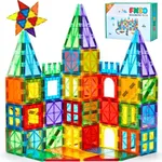 FNJO Magnetic Tiles, 110PCS Magnet