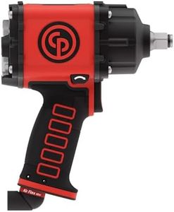 Chicago Pneumatic CP7755 Air Impact Wrench (1/2 Inch), Air Gun Industrial Repair & Assembly Tool, Short Anvil, Air Flex Mini, Pistol Handle, Twin Hammer, Max Torque Output 959 ft. lbf/1300 Nm7700 RPM