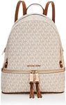 Michael Kors 30S7GEZB1B 150 RHEA Zip MD Backpack Rear Zip, beige (vanilla), Free Size