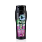 Vatika Naturals Multivitamin Blackseed Shampoo - 400ml | For Shine, Complete Nourishment & Strength | Enriched With Blend Of Vitamin A,E,F & Blackseed