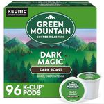 Green Mountain Coffee Dark Magic, Dark Roast Coffee, 96 Count