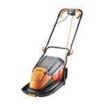 LawnMaster 1700W 33cm Electric Hover Mower - Grass Collection Box, Adjustable Cutting Heights, for Small to Medium Lawns, 2 Year Guarantee