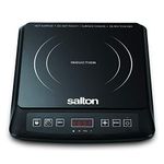 Salton Portable Induction Cooktop with 8 Temperature Settings (ID1948)